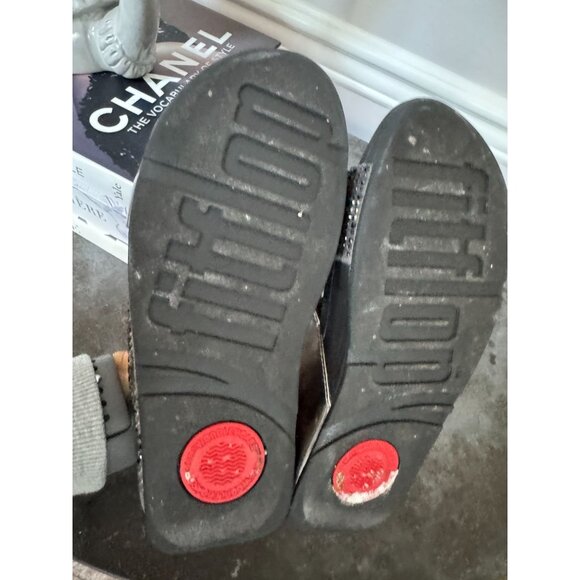 Fitflop Women’s Cross Strap Sandals Bedazzled Strap 7 - Picture 5 of 5